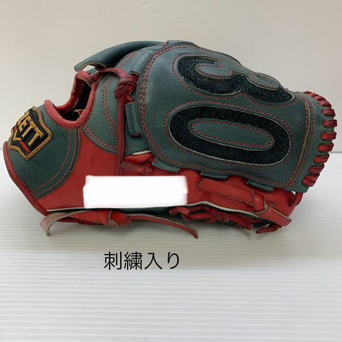 ゼット ZETT プロステイタス 硬式 大人 一般 投手用 グローブ ピッチャー グラブ 右投げ オーダー 中古品 野球 7430