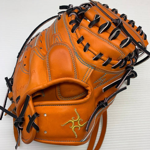 中古品 要 KANAME 軟式 キャッチャーミット TYPE-C200R 5330