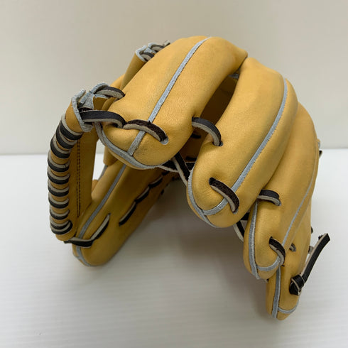 山本グラブスタジオ YGS MK1 硬式 大人 一般 内野手用 グローブ グラブ 右投げ 中古品 野球 8820