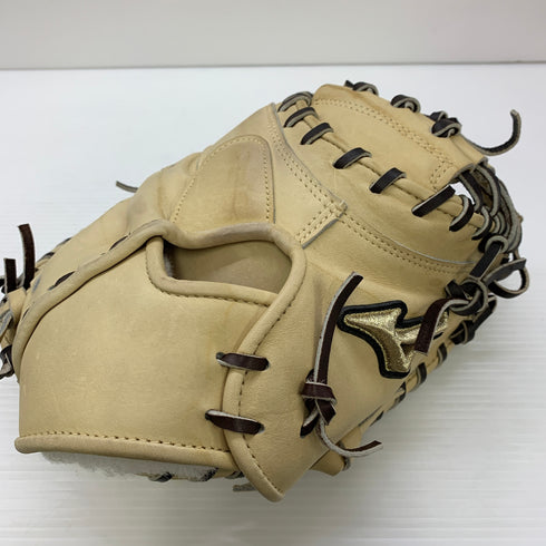 ミズノ MIZUNO グローバルエリート SAKEBI 硬式 大人 一般 キャッチャーミット 捕手 グローブ グラブ 右投げ 1AJCH30410 中古品 野球 7567