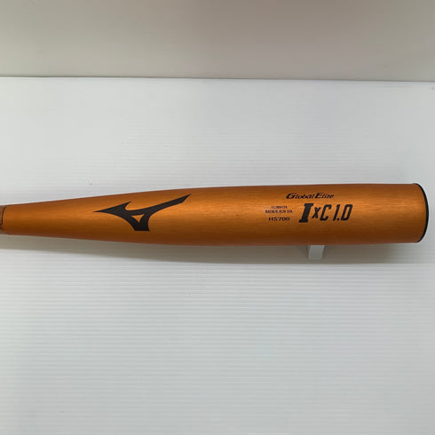 ミズノ MIZUNO グローバルエリート 硬式 大人 一般 金属製バット 1CJMH124 ミドルバランス 中古 野球 7975