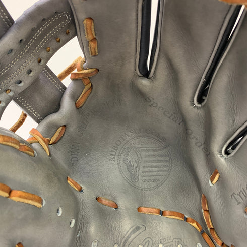 久保田スラッガー KUBOTA SLUGGER 軟式 大人 一般 内野手用 グローブ グラブ 右投げ オーダー 中古品 グローブ袋付き 野球 7345