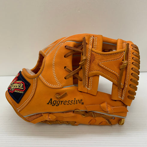 久保田スラッガー KUBOTA SLUGGER 軟式 大人 一般 内野手用 グローブ グラブ 右投げ KSN-21PS 中古品 野球 8052