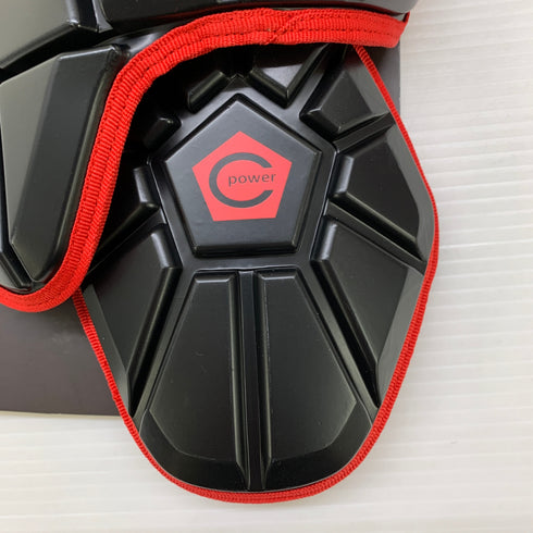 セラミックパワーギアCERAMIC POWER GEAR フットガード レッグガード フリーサイズ 右打者用 H-4456
