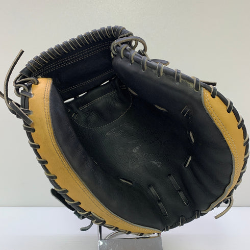 ミズノ MIZUNO ミズノプロ mizunopro 硬式 大人 一般 キャッチャーミット 捕手 グローブ グラブ 右投げ オーダー 中古品 野球 8669