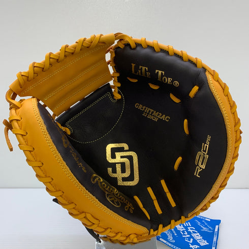 ローリングス Rawlings 軟式 大人 一般 キャッチャーミット 捕手 グローブ グラブ 右投げ GR5HTM2AC タグ付き 野球 6212