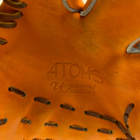 アトムズ ATOMS 硬式 大人 一般 内野手用 グローブ グラブ 右投げ 中古品 グローブ袋付き 野球 5987