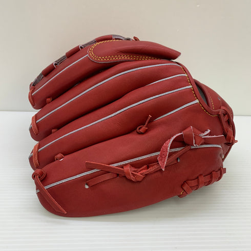 ジェニュイン Genuine 硬式 大人 一般 投手用 グローブ ピッチャー グラブ 右投げ 中古品 グローブ袋付き 野球 6769