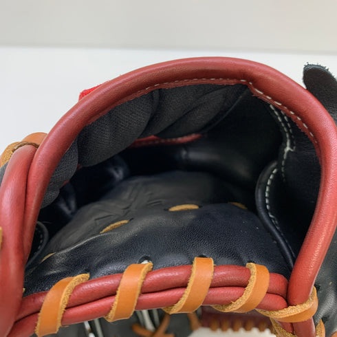 ローリングス Rawlings ハイパーテック 軟式 大人 一般 オールラウンド グローブ グラブ 右投げ GRXHTCN65 中古品 グローブ袋付き 野球 7085