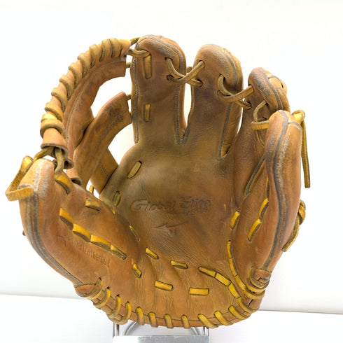 ミズノ MIZUNO グローバルエリート Global Elite 少年軟式 子ども オールラウンド グローブ グラブ 右投げ 中古品 野球 9962