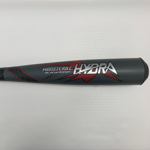 ゼット ZETT モンスターブラックキャノンHYDRA 軟式 大人 一般 FRP製バット BCT31583 トップバランス 中古 ケース付き 野球 8068