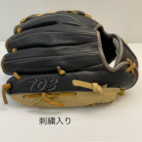 久保田スラッガー KUBOTA SLUGGER 硬式 大人 一般 内野手用 グローブ グラブ 右投げ AR3 中古品 野球 7093