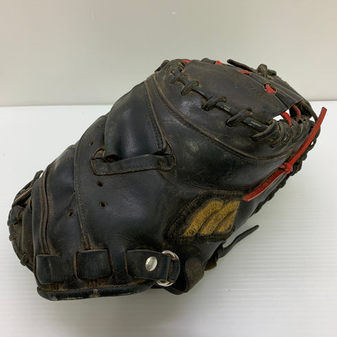 ミズノ MIZUNO ミズノプロ mizunopro 硬式 大人 一般 キャッチャーミット 捕手 グローブ グラブ 右投げ 中古品 野球 1447
