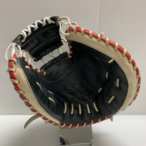 ミズノ MIZUNO ビクトリーステージ ソフトボール用 大人 一般 キャッチャーミット 捕手 グローブ グラブ 右投げ 2CS55600 中古品 野球 7739