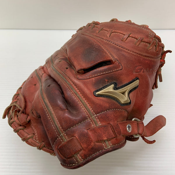 ミズノ MIZUNO グローバルエリート 軟式 大人 一般 キャッチャーミット 捕手 グローブ グラブ 右投げ 1AJCR21210 中古品 野球 7894