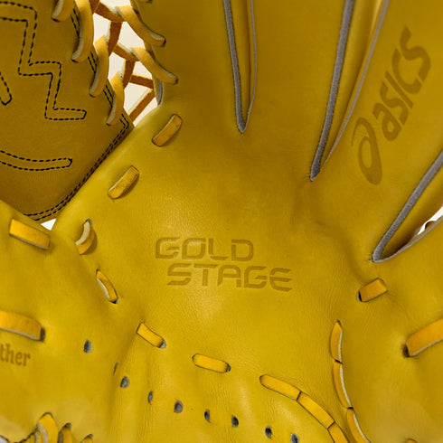 アシックス asics ゴールドステージ 硬式 大人 一般 外野手用 グローブ グラブ 右投げ 3121A871 中古品 野球 7704