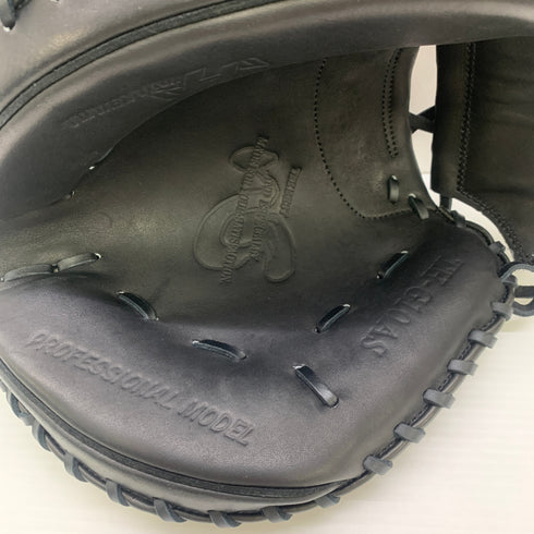 ハタケヤマ HATAKEYAMA TH-10GS 軟式 大人 一般 キャッチャーミット 捕手 グローブ グラブ 右投げ 中古品 野球 9349