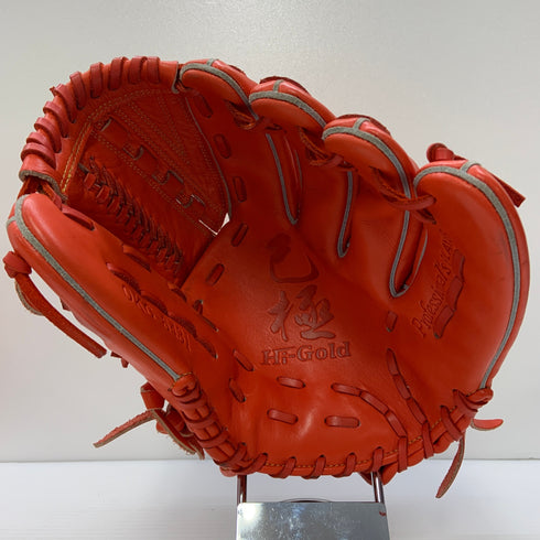 ハイゴールド HI-GOLD 軟式 大人 一般 投手用 グローブ ピッチャー グラブ 右投げ OKG-6431 中古品 野球 6609
