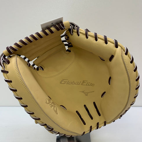 ミズノ MIZUNO グローバルエリート 軟式 大人 一般 キャッチャーミット 捕手 グローブ グラブ 右投げ 1AJCR32500 タグ付き 野球 8089