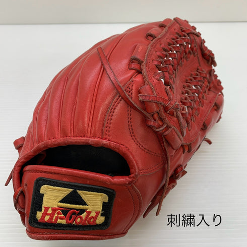ハイゴールド HI-GOLD EXPERT 軟式 大人 一般 外野手用 グローブ グラブ 右投げ 中古品 野球 7821