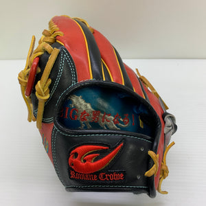ロマネクロウ 硬式 大人 一般 外野手用 グローブ グラブ 左投げ オーダー 中古品 野球 1045