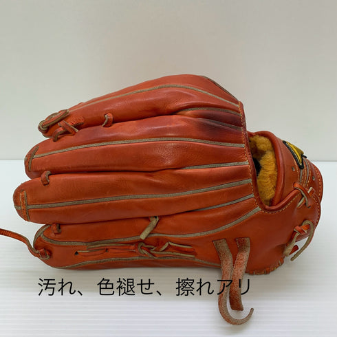 ミズノ MIZUNO ミズノプロ 硬式 大人 一般 外野手用 グローブ グラブ 右投げ 中古品 グローブ袋付き 野球 6025