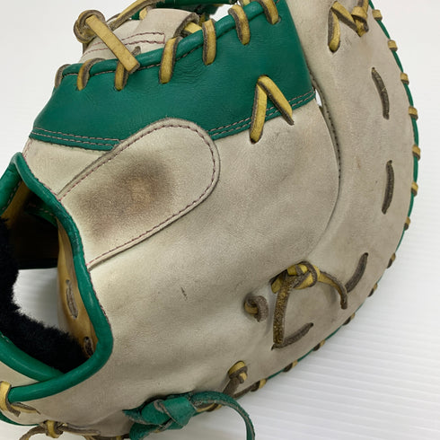 ミズノ MIZUNO グローバルエリート 軟式 大人 一般 ファーストミット 一塁手 グローブ グラブ 左投げ オーダー 中古品 野球 6475