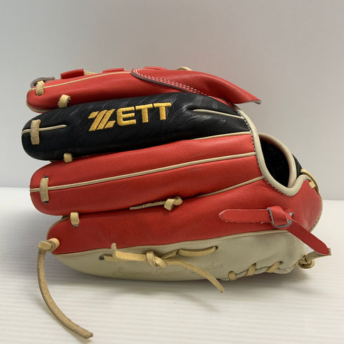 ゼット ZETT プロステイタス 軟式 大人 一般 投手用 グローブ ピッチャー グラブ 右投げ BRGB32401 中古品 野球 6691