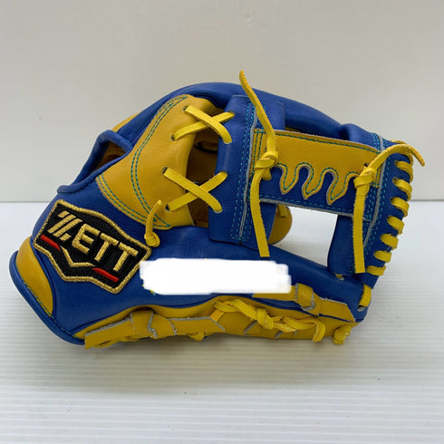 ゼット ZETT プロステイタスオーダー 軟式 大人 一般 内野手用 グローブ グラブ 右投げ 196 中古品 野球 8176