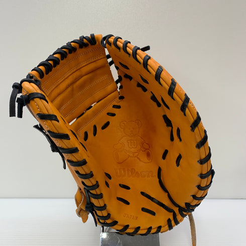 ウィルソン Wilson 硬式 大人 一般 ファーストミット 一塁手 グローブ グラブ 右投げ HWKKSZ 中古品 グローブ袋付き 野球 6448