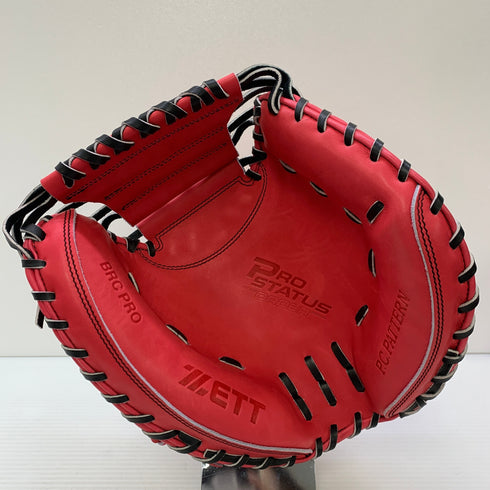 ゼット ZETT プロステイタスオーダー 軟式 大人 一般 キャッチャーミット 捕手 グローブ グラブ 右投げ BRC-PRO 中古品 野球 7945