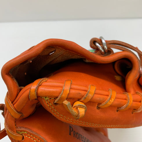 ハイゴールド HI-GOLD Special ORDER 軟式 大人 一般 キャッチャーミット 捕手 グローブ グラブ 右投げ オーダー 中古品 野球 7824