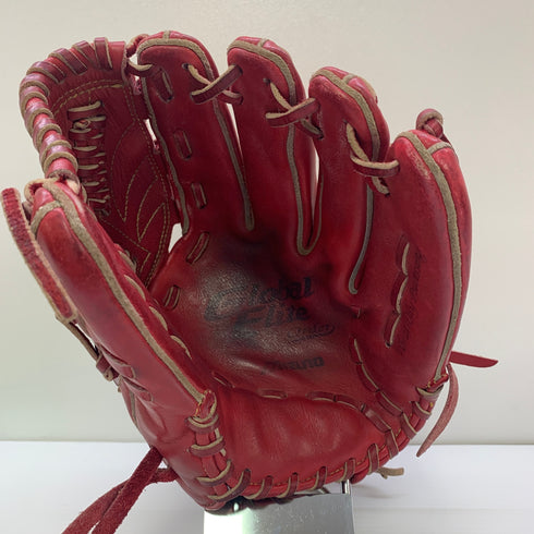 ミズノ MIZUNO グローバルエリート Global Elite 軟式 大人 一般 投手用 グローブ ピッチャー グラブ 右投げ オーダー 中古品 野球 9564