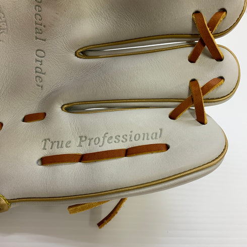 久保田スラッガー KUBOTA SLUGGER 軟式 大人 一般 内野手用 グローブ グラブ 右投げ オーダー 中古品 グローブ袋付き 野球 8434