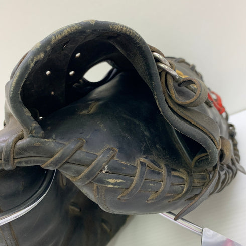 ミズノ MIZUNO ミズノプロ mizunopro 硬式 大人 一般 キャッチャーミット 捕手 グローブ グラブ 右投げ 中古品 野球 1447