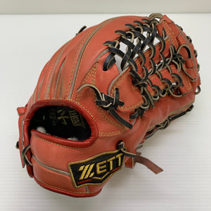 ゼット ZETT プロステイタス PROSTATUS BRGPRO 軟式 大人 一般 外野手用 グローブ グラブ 右投げ オーダー 中古品 野球 9296