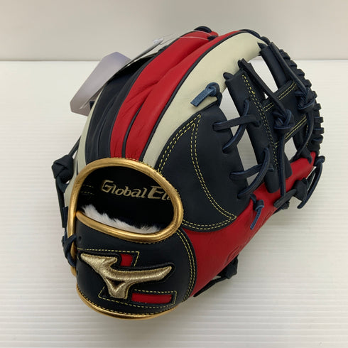 ミズノ MIZUNO グローバルエリート 軟式 大人 一般 内野手用 グローブ グラブ 右投げ 1AJGR28303 タグ付き グローブ袋付き 野球 6794