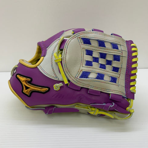 ミズノ MIZUNO ミズノプロ HAGAJAPAN 軟式 大人 一般 内野手用 グローブ グラブ 右投げ 中古品 グローブ袋付き 野球 6256