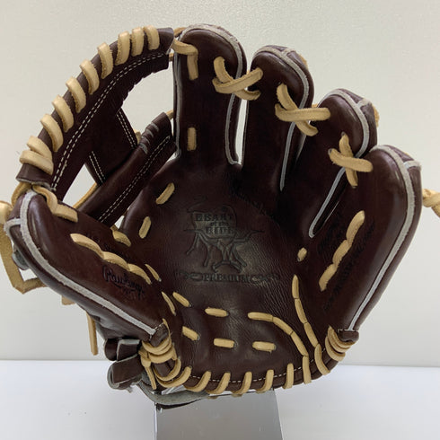 ローリングス Rawlings HOH PREMIUM N6X GH6HPN6X 硬式 大人 一般 内野手用 グローブ グラブ 右投げ 中古品 グローブ袋付き 野球 8662
