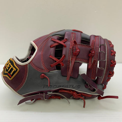 ゼット ZETT プロステイタス PROSTATUS 軟式 大人 一般 内野手用 グローブ グラブ 右投げ オーダー 中古品 野球 9406