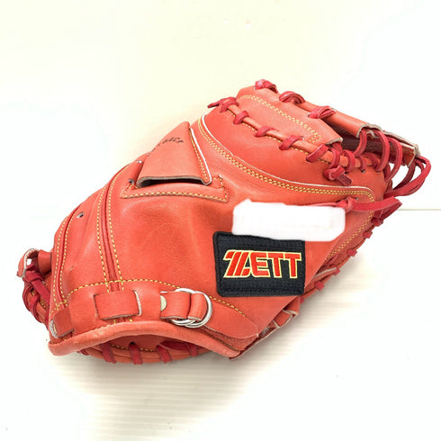 ゼット ZETT 軟式 大人 一般 キャッチャーミット 捕手 グローブ グラブ 右投げ オーダー 中古品 野球 9707