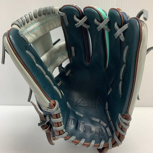 ウィルソン Wilson ワナビーヒーロー RHX87H 軟式 大人 一般 内野手用 グローブ グラブ 右投げ 中古品 野球 8394