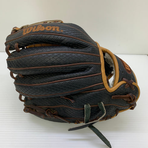 ウィルソン Wilson The Wannabe Hero DUAL 軟式 大人 一般 内野手用 グローブ グラブ 右投げ RHKX2O 中古品 野球 5952
