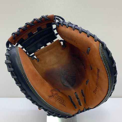 久保田スラッガー KUBOTA SLUGGER KSM-422 軟式 大人 一般 キャッチャーミット 捕手 グローブ グラブ 右投げ 中古品 野球 9635