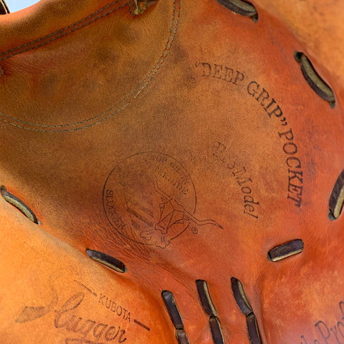 久保田スラッガー KUBOTA SLUGGER 硬式 大人 一般 キャッチャーミット 捕手 グローブ グラブ 右投げ KCSM 中古品 野球 7009