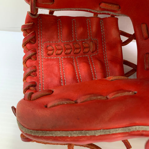 佐藤グラブ工房NO-00881 硬式 大人 一般 内野手用 グローブ グラブ 右投げ 中古品 野球 1278