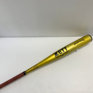 ゼット ZETT ゼットパワー 硬式 大人 一般 金属製バット BAT16384K 中古 野球 7955
