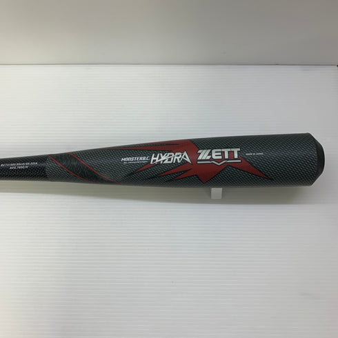 ゼット ZETT モンスターブラックキャノンHYDRA 軟式 大人 一般 FRP製バット BCT31585 トップバランス ケース付き 野球 7084