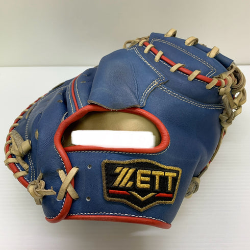 ゼット ZETT プロステイタス PROSTATUS BRCPRO 軟式 大人 一般 キャッチャーミット 捕手 グローブ グラブ 右投げ オーダー 中古品 野球 9907