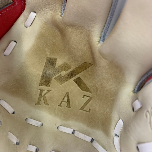 KAZ 硬式 大人 一般 内野手用 グローブ グラブ 右投げ 中古品 野球 9891